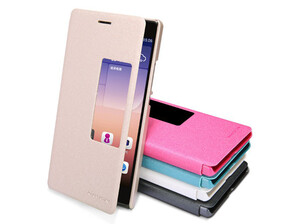 کیف چرمی گوشی مدل01 Huawei Ascend P7 مارک Nillkin