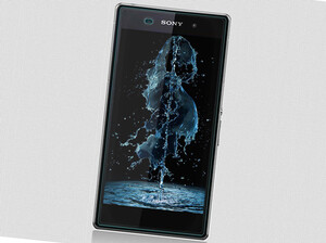 خرید محافظ صفحه نمایش شیشه ای Sony Xperia Z1 مارک Nillkin