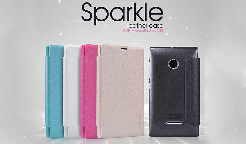 کیف نیلکین مایکروسافت Nillkin Sparkle Case Microsoft Lumia 532