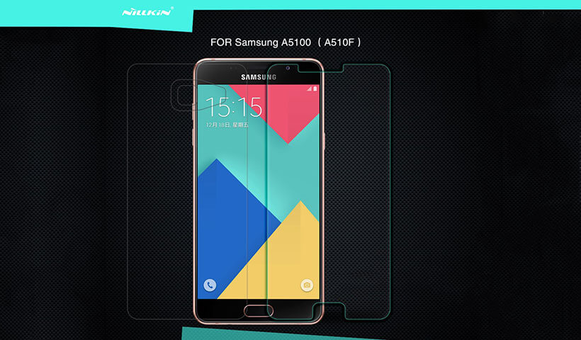 محافظ صفحه نمایش شیشه ای Samsung Galaxy A5 2016 H مارک Nillkin