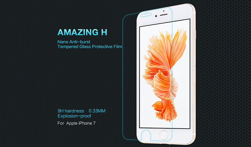 محافظ صفحه نمایش شیشه ای نیلکین آیفون Nillkin H Glass Apple iPhone 7