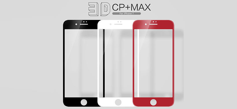 محافظ صفحه شیشه ای نیلکین 3D CP+ MAX