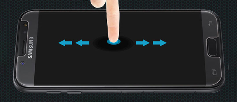 لمس آسان صفحه نمایش با محافظ شیشه ای نیلکین