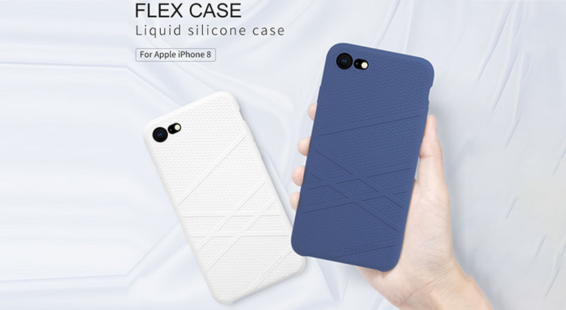 قاب محافظ آیفون Nillkin Liquid Silicone Flex Case Apple iPhone 8