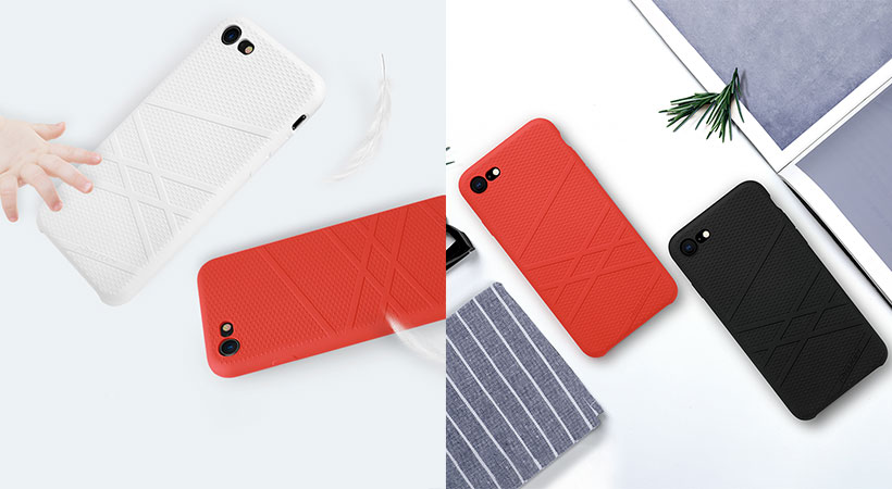 قاب محافظ آیفون Nillkin Liquid Silicone Flex Case Apple iPhone 8