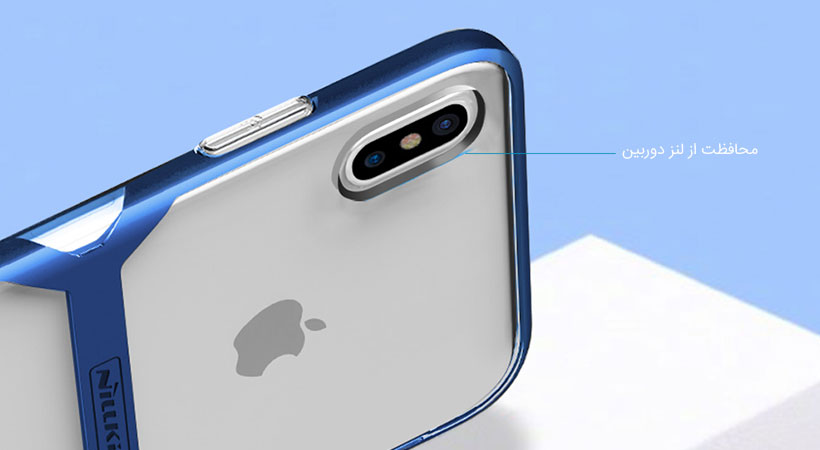 قاب محافظ نیلکین آیفون Nillkin Crystal Case Apple iPhone X