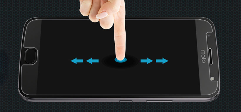 لمس آسان صفحه نمایش با محافظ شیشه ای نیلکین
