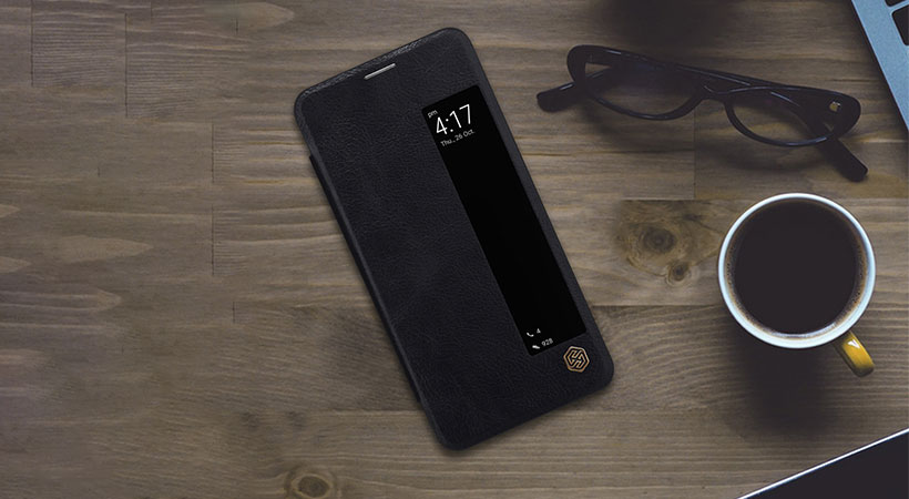 کیف چرمی نیلکین هواوی Nillkin Qin Leather Case Huawei Mate 10 Pro