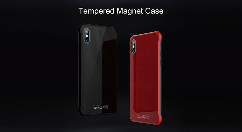 قاب محافظ نیلکین آیفون Nillkin Tempered Magnet Case Apple iPhone X