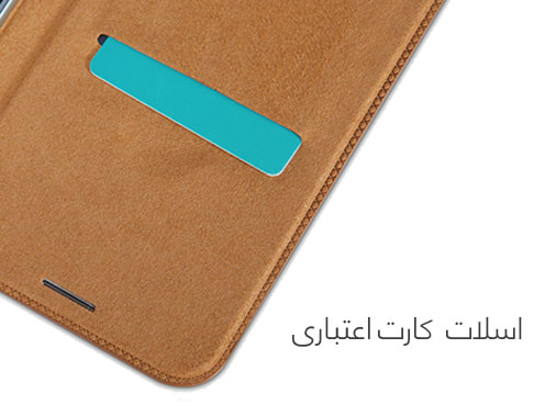 کیف چرمی نیلکین هواوی Nillkin Qin Leather Case Huawei Mate 10 Lite