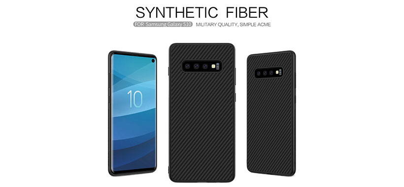 قاب نیلکین مدل Synthetic Fiber برای گوشی سامسونگ S10