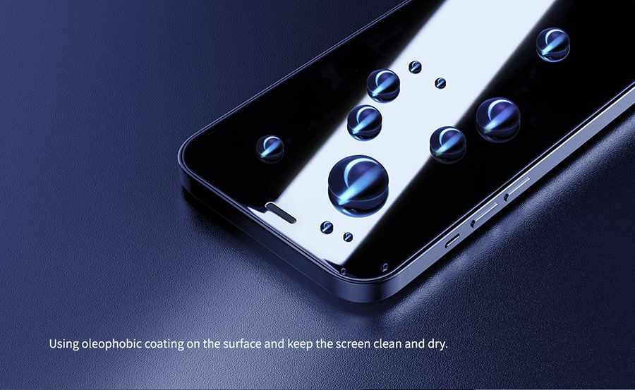 محافظ صفحه نمایش حریم شخصی آیفون ۱۲ و ۱۲ پرو - Nillkin iPhone 12/12 Pro Guardian privacy tempered glass