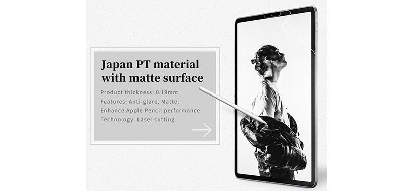 محافظ صفحه کاغذ مانند Nillkin Antiglare AG برای iPad Pro 11 2018/2020/iPad Air 10.9 2020/iPad Air 4