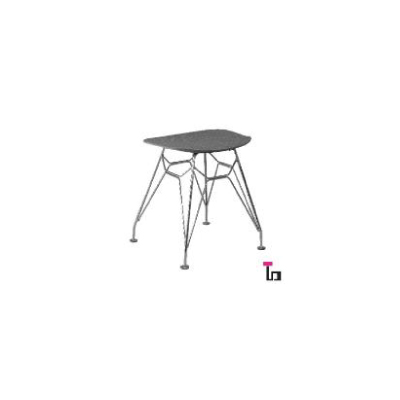 صندلی پاف پایه ایفلی (آبکاری) F530