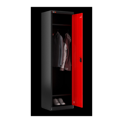 کمد رختکن تک درب با سیف باکس (با عمق ۵۰ سانتی‌متر) TL AC1