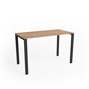 میز تحریر و کارمندی ساده طرح چوب کد ۱۳۲