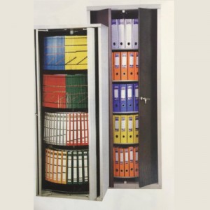 کمد دوار ۵طبقه و ۴طبقه (برای زونکن و پرونده) رنگ استاتیک