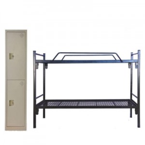 تخت سربازی فلزی یک طبقه و دو طبقه کف توری