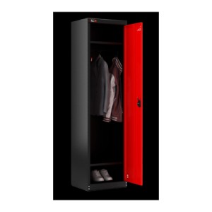 کمد رختکن تک درب با سیف باکس (با عمق ۴۰ سانتی‌متر) TL AD1