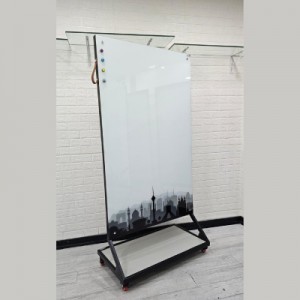 تابلو وایت برد شیشه ای  اندازه 90 × 150 (چاپی)