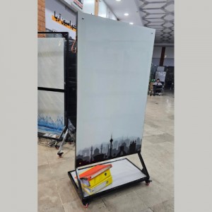 تابلو وایت برد شیشه ای  اندازه 90 × 150 (چاپی)