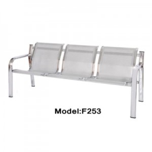 نيمكت پانچ 3 نفره برند شفق مدل F253 (مدل اف و خطي)