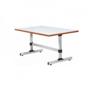میز پایه پروفیلی 120*80 آبکاری MDF T120