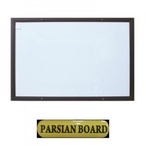 وایت برد شیشه ای شیشه سکوریت پارسیان برد80*100