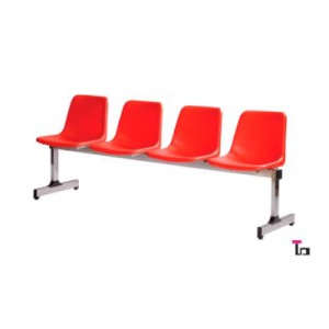 صندلی  انتظار LX چهار نفره بنیزان (استاتیک) مدل 404S