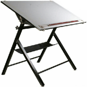 صفحه میز نقشه کشی لبه PVC اندازه 60 × 90(به همراه پایه)