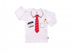 بلوز آستین بلند طرح دیپلمات