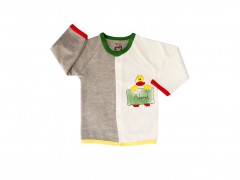 بلوز دکمه ای طرح اردک