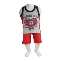 تاپ و شلوارک 28 قرمز