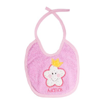 پیشبند حوله ای ستاره  صورتی