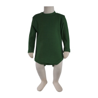 بادی يقه سه سانت کبریتی سبز