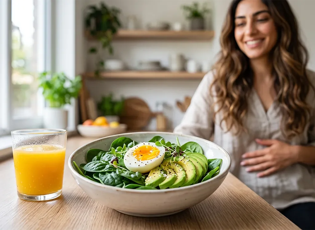 تغذیه ماه اول بارداری؛ مواد غذایی ضروری برای تشکیل قلب جنین
