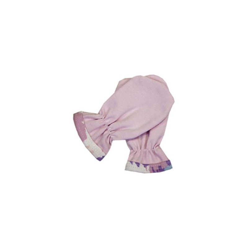 دستکش نوزادی دخترانه به آوران مدل رنگین کمان