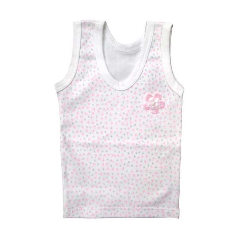 زیرپوش رکابی نوزادی دخترانه به آوران مدل آیلین