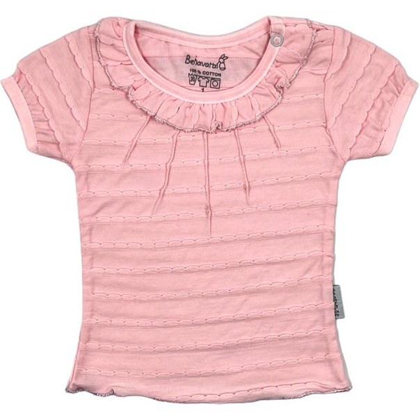 بلوز آستین کوتاه نوزادی دخترانه به آوران مدل پرنسس