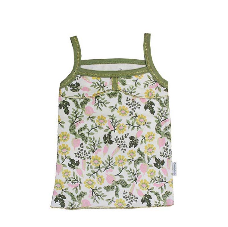 زیرپوش رکابی نوزادی دخترانه به آوران مدل دلژین