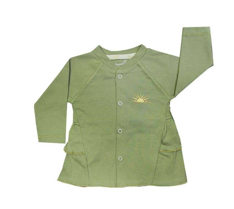 مانتو نوزادی دخترانه به آوران مدل دلژین