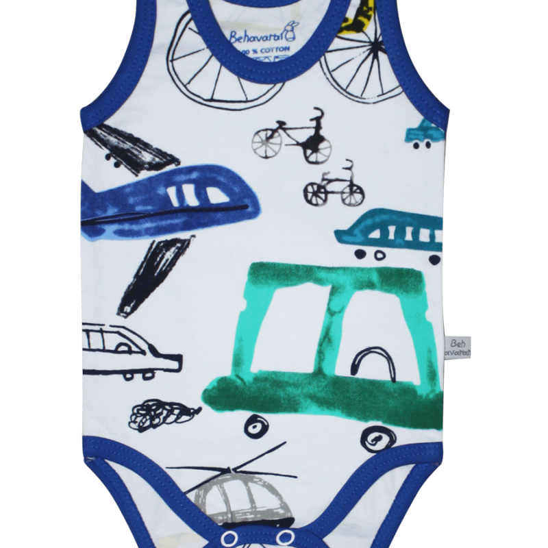 بادی رکابی نوزادی پسرانه به آوران مدل هواپیما