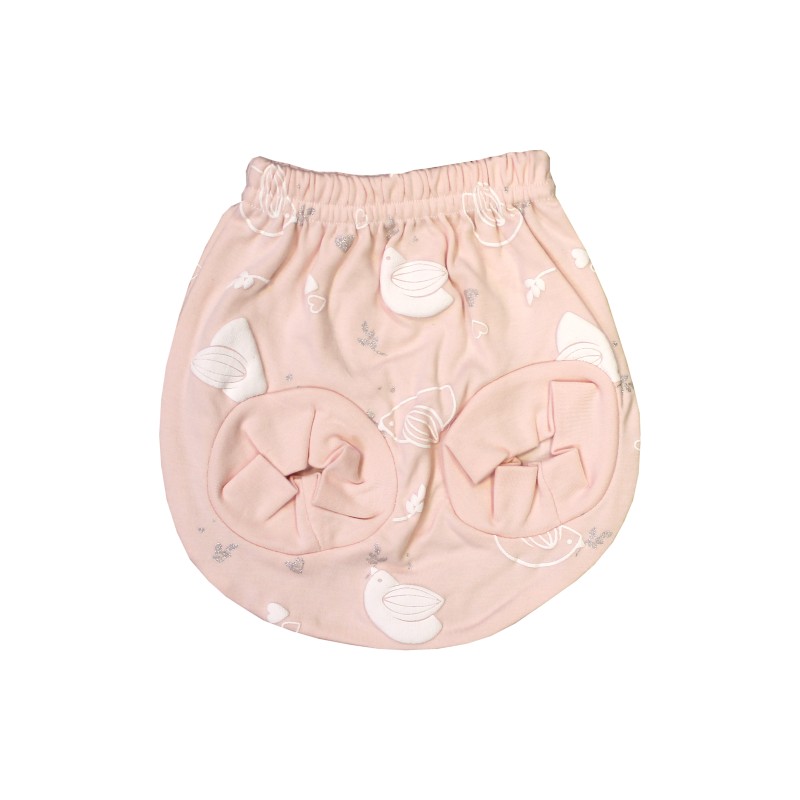 شورت پوشکی نوزادی دخترانه به آوران مدل پرنده