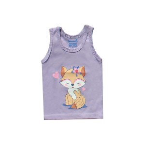 زیرپوش رکابی نوزادی دخترانه به آوران مدل تی تی