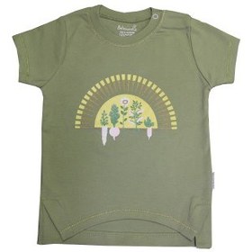 بلوز آستین کوتاه نوزادی دخترانه به آوران مدل دلژین