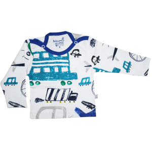 بلوز آستین بلند نوزادی پسرانه به آوران مدل هواپیما