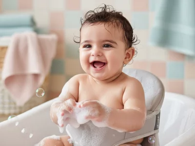وان و آسان شور نوزاد: ایمنی و آرامش در اولین حمام