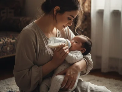 شیشه شیر و سرشیشه: تغذیه‌ای آرام، طبیعی و بدون دل‌درد برای دلبند شما