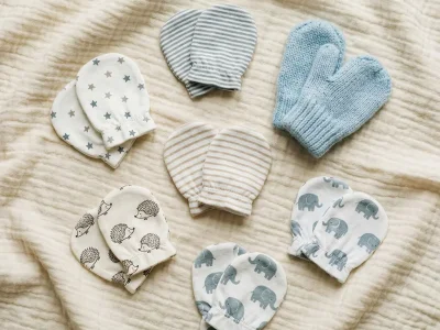 دستکش نوزاد؛ محافظت لطیف در برابر خراش و سرما