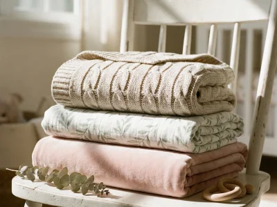 قیمت و خرید پتو نوزادی و قنداق (فرنگی، سوئیسی و دورپیچ)